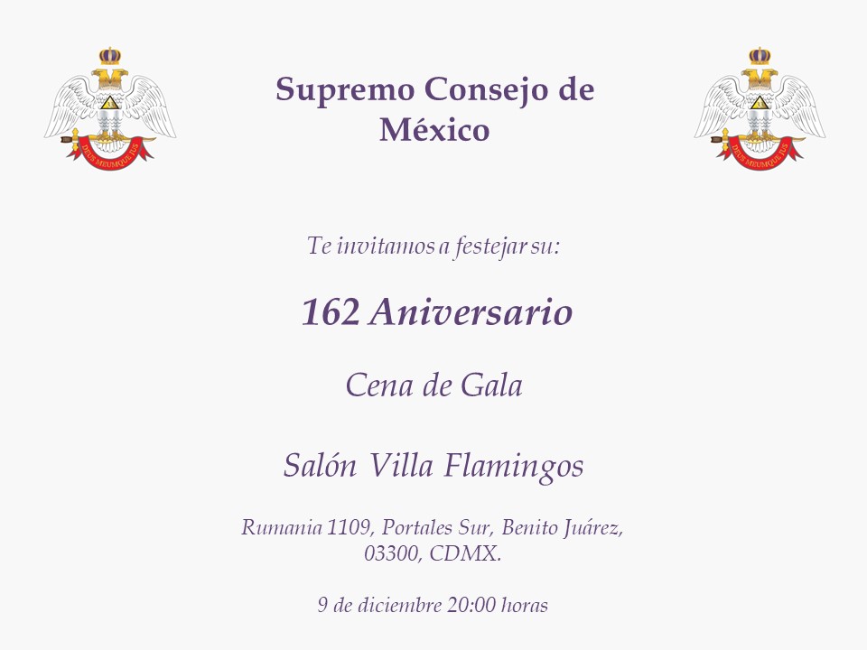 162 Aniversario del SCM